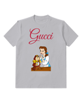 Light Gray Belle Comforts Clock Gentle Hand Gesture Graphic T-Shirt - front product view