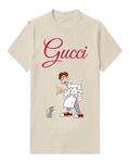 Ivory Chef Talking To Rat Graphic T-Shirt - front product view