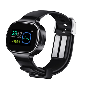 Oval Wellness Relief Smart Wrist Watch, Electro-Stimulation Wrist Wearable For Motion Discomfort Alleviation