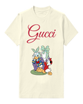 Ivory Donald Duck And Huey Duck Graphic T-Shirt - front product view