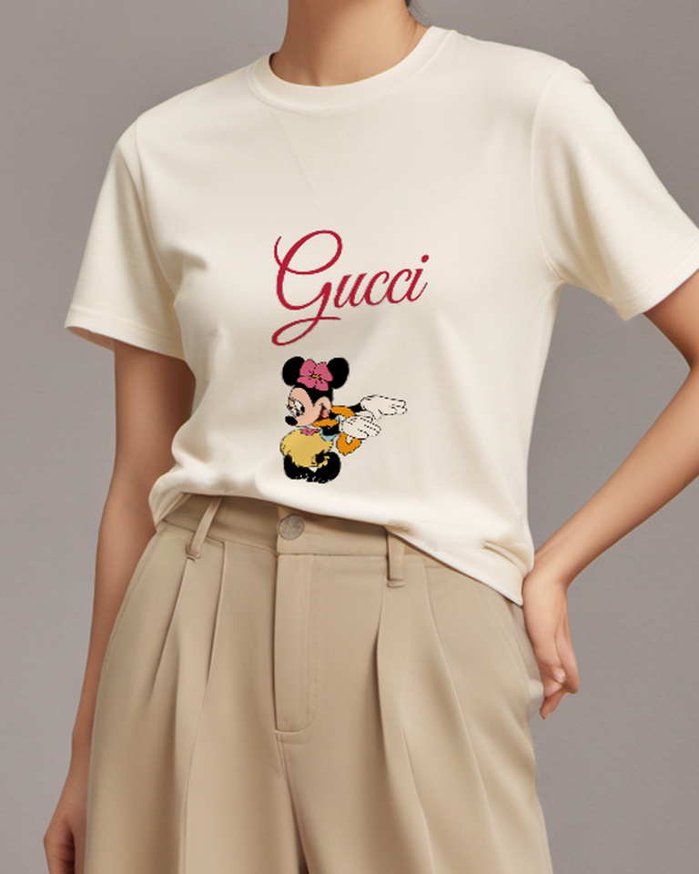 Ivory Mouse Bee Wing Costume Graphic T-Shirt - front product view