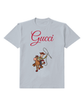Pale Lavender Cowboy On Horse With Lasso Graphic T-Shirt - front product view