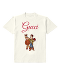 White Woody And Bullseye Standing Together Graphic T-Shirt - front product view