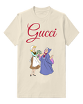 Ivory Cinderella Offering Flowers To The Fairy Godmother Graphic T-Shirt - front product view