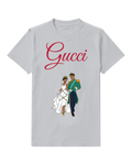 Light Gray Tiana And Prince Naveen Wedding Dance Graphic T-Shirt - front product view