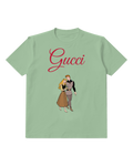 Sage Green Aurora And Prince Phillip Holding Flowers Graphic T-Shirt - front product view