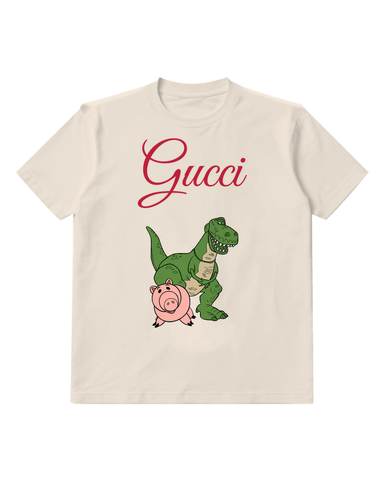 Ivory Rex And Hamm Standing Together Graphic T-Shirt - front product view