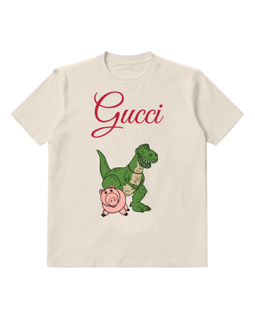 Ivory Rex And Hamm Standing Together Graphic T-Shirt - front product view