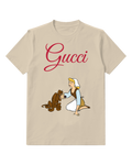 Ivory Cinderella Kneels Beside Bruno Graphic T-Shirt - front product view