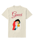 Ivory Ariel And Prince Eric In Close Embrace Graphic T-Shirt - front product view
