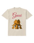 Ivory Chip And Dale Back To Back Stance Graphic T-Shirt - front product view