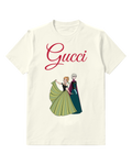 White Anna And Elsa In Formal Dresses Graphic T-Shirt - front product view