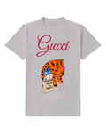 Light Gray Tigger And Eeyore Holding Trick Or Treat Bag Graphic T-Shirt - front product view