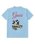 Sky Blue Mickey And Goofy In Safari Gear Graphic T-Shirt - front product view