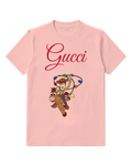 Blush Pink Woody Riding Bullseye With Lasso Graphic T-Shirt - front product view