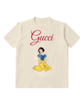 Ivory Princess Kneeling Yellow Skirt Graphic T-Shirt - front product view