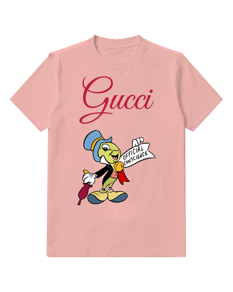 Blush Pink Cricket Little Sign Graphic T-Shirt - front product view