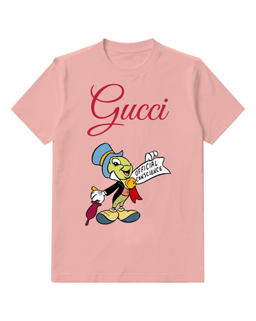 Blush Pink Cricket Little Sign Graphic T-Shirt - front product view