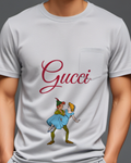 Light Gray Peter Pan Holds Wendy In Dance Graphic T-Shirt - model wearing view