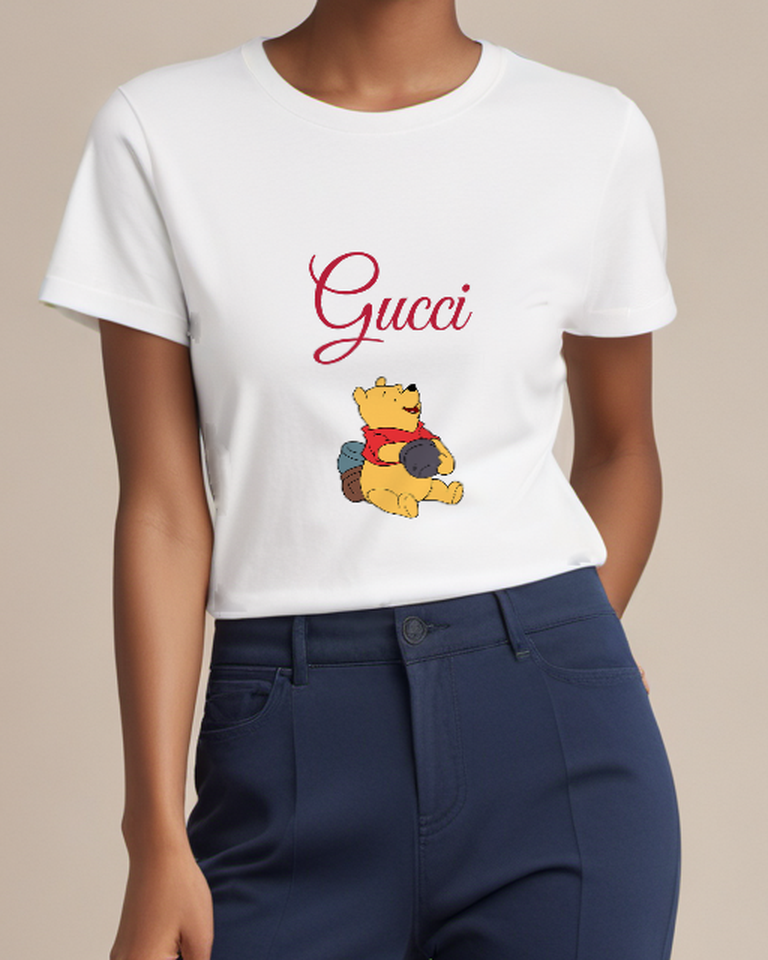 White Bear Seated Dark Jar Graphic T-Shirt - front product view